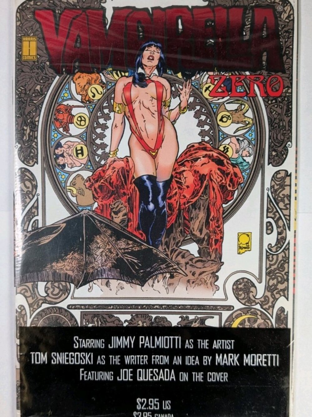 Vampirella Zero #1 Red Foil Cover Harris Comics 1994 Sealed NM